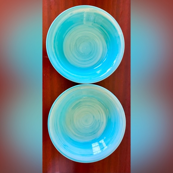 Royal Norfolk Turquoise Bowls‎  8 1/2in (2 Similar) - Picture 1 of 10